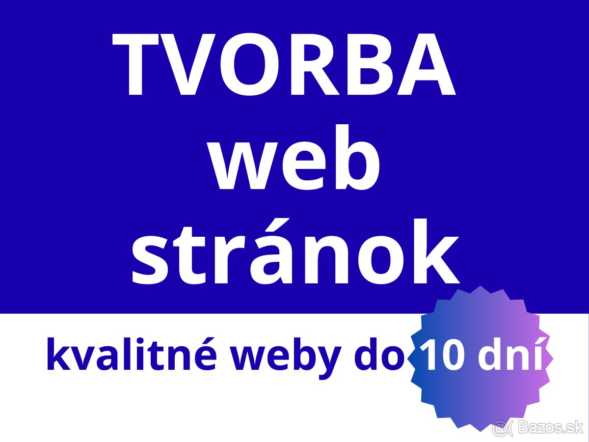 TVORBA web stránok
