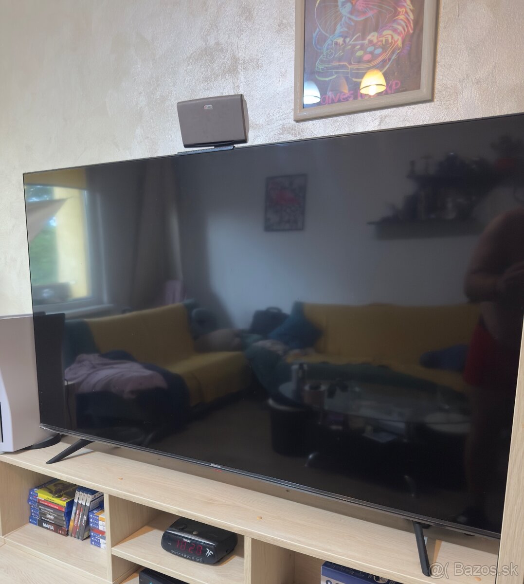 Predám 58” 4K Smart TV Hisense 58A7120F – výborný stav