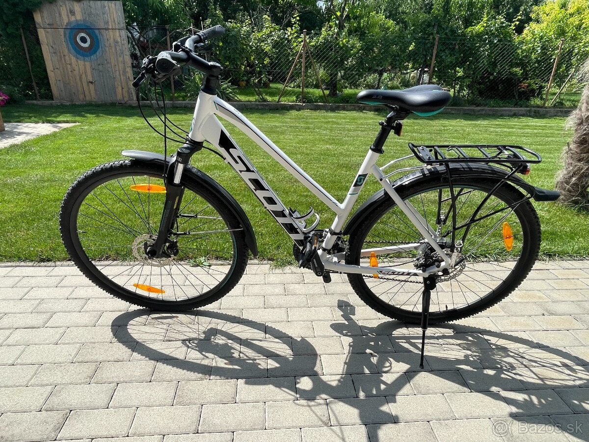 Dámsky trekingový bicykel SCOTT Sub Cross 40 Lady - L