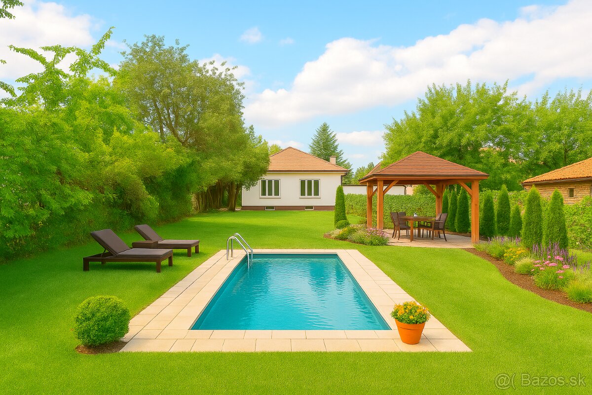 Rodinný dom s veľkou záhradou