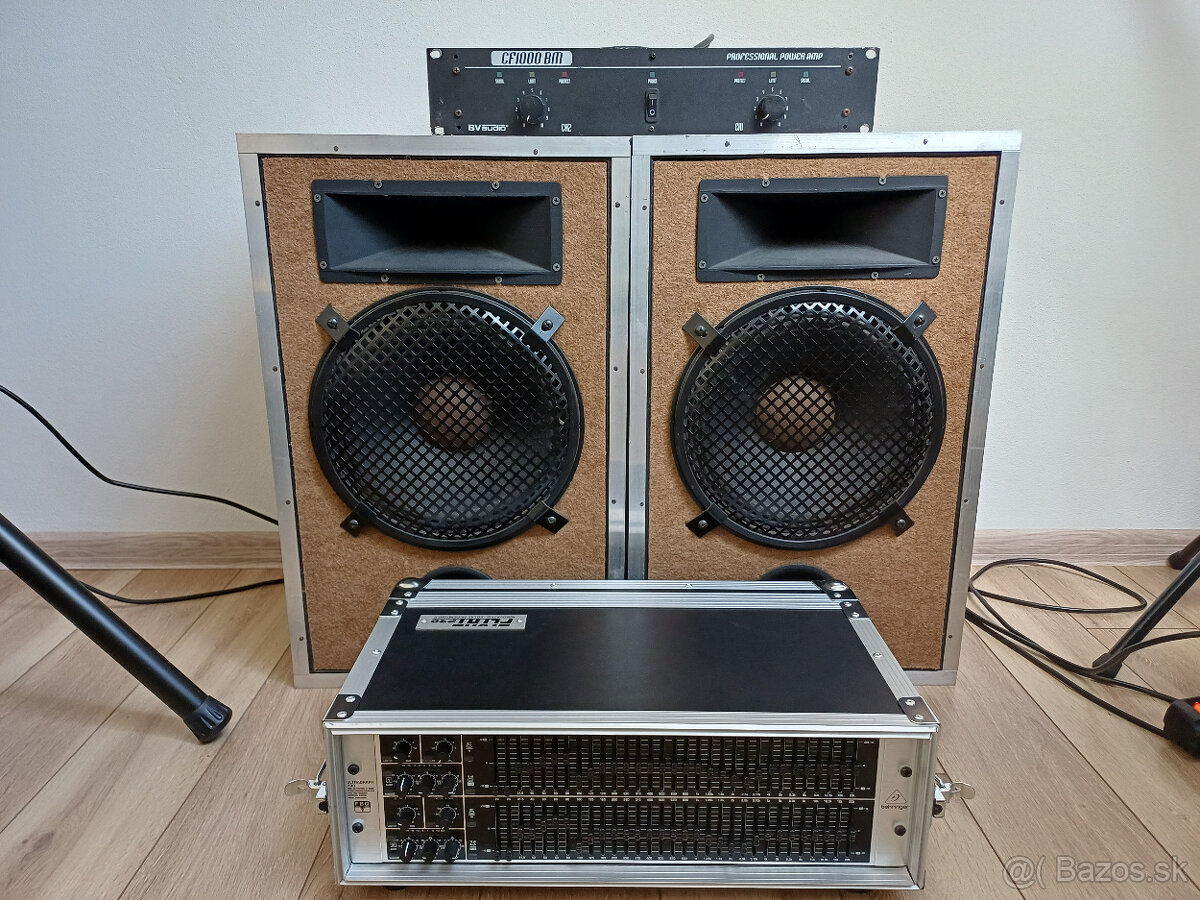 Predám ozvučenie vhodné do podniku, oslavy, na terasu..