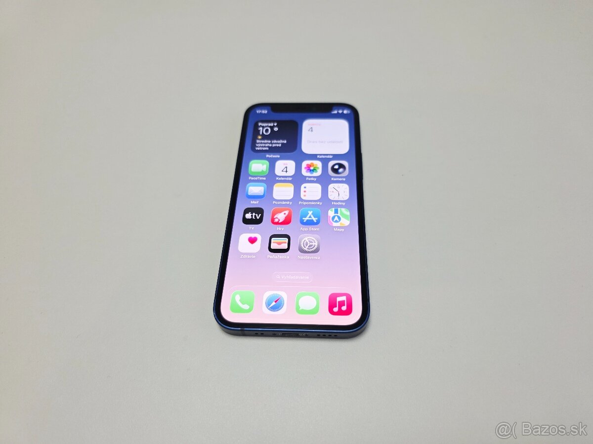 APPLE IPHONE 12 Mini 64GB BLUE ,ZDRAVIE BATERKY 100%