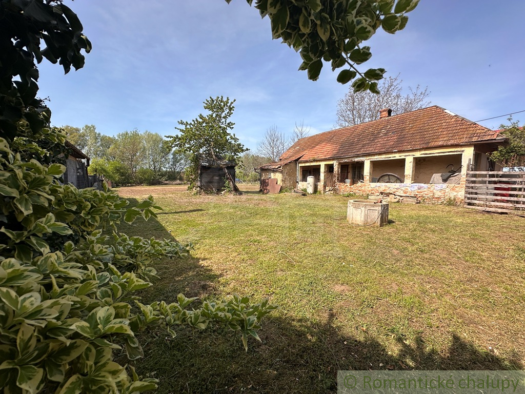 Starý sedliacky dom s veľkým pozemkom v Kolte – ideálna pr