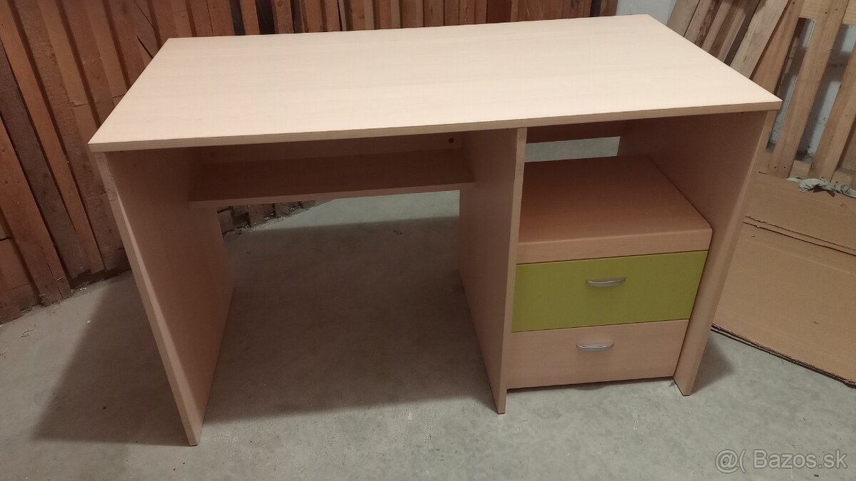 Písací stôl 120x60 cm detský