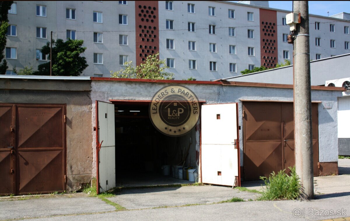 L&P | Garáž na predaj – Varšavská ulica,Nové Mesto