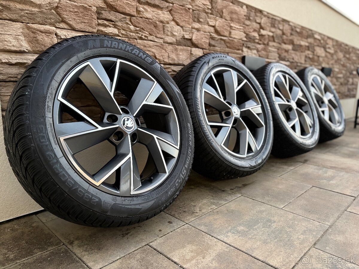 ZIMNÁ SADA SKODA TRIGLAV 5x112 R19 + ZIMNÉ PNEU 235/50 R19