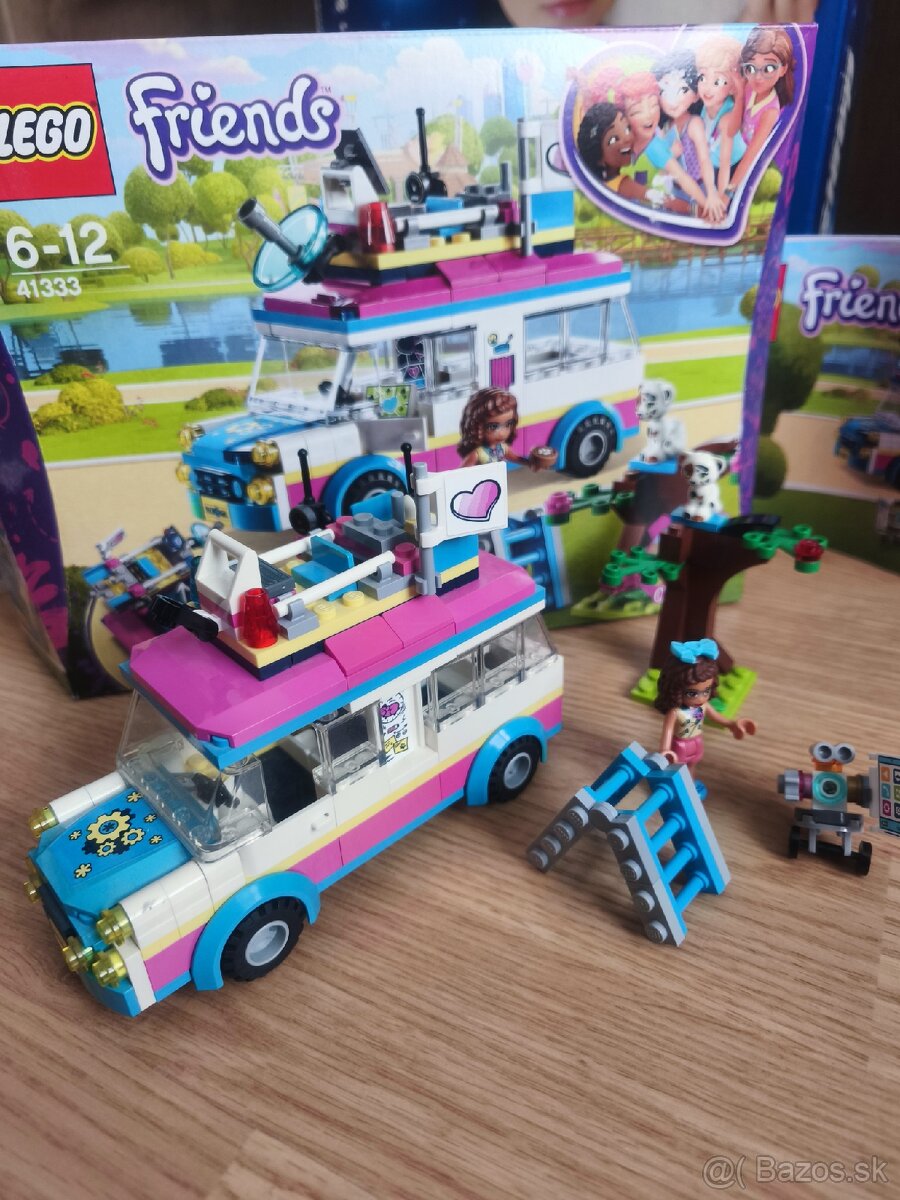 Lego Friends - Olívia a jej auto