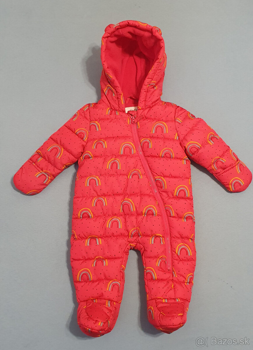 Zimný overal veľ. 68 top stav