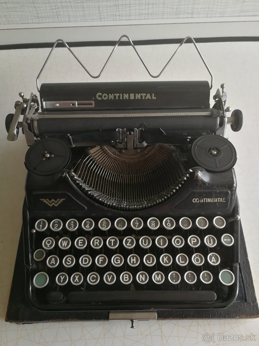 Písací stroj Continental