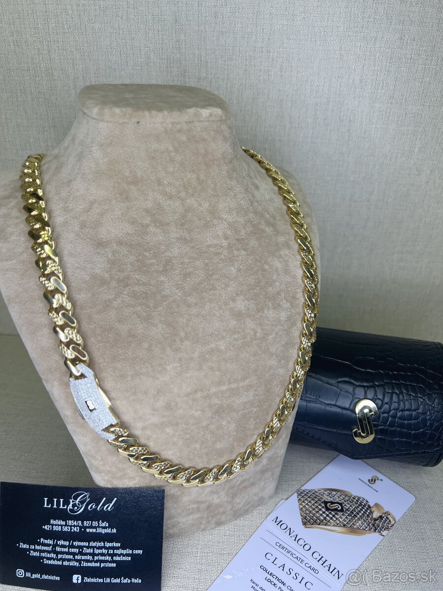 zlata retiazka 14k 45.21g NOVÁ PUNCOVANÁ