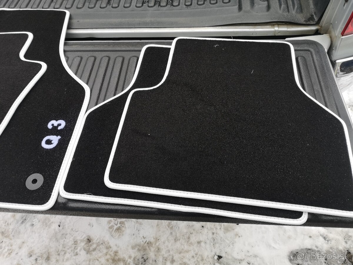 Audi Q3 Velúrové koberčeky, Nové