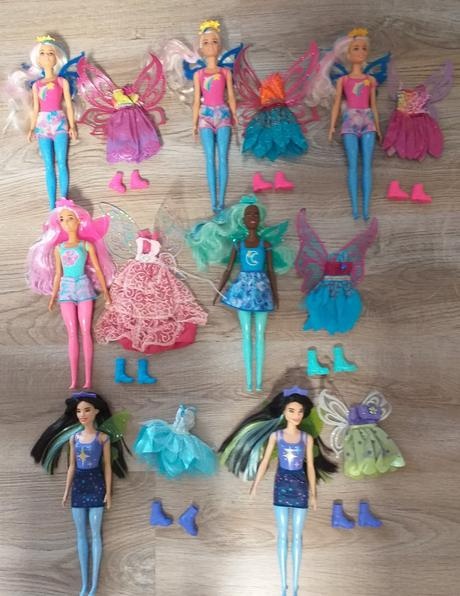 Nové bábiky Barbie Color Reveal dúhová galaxia