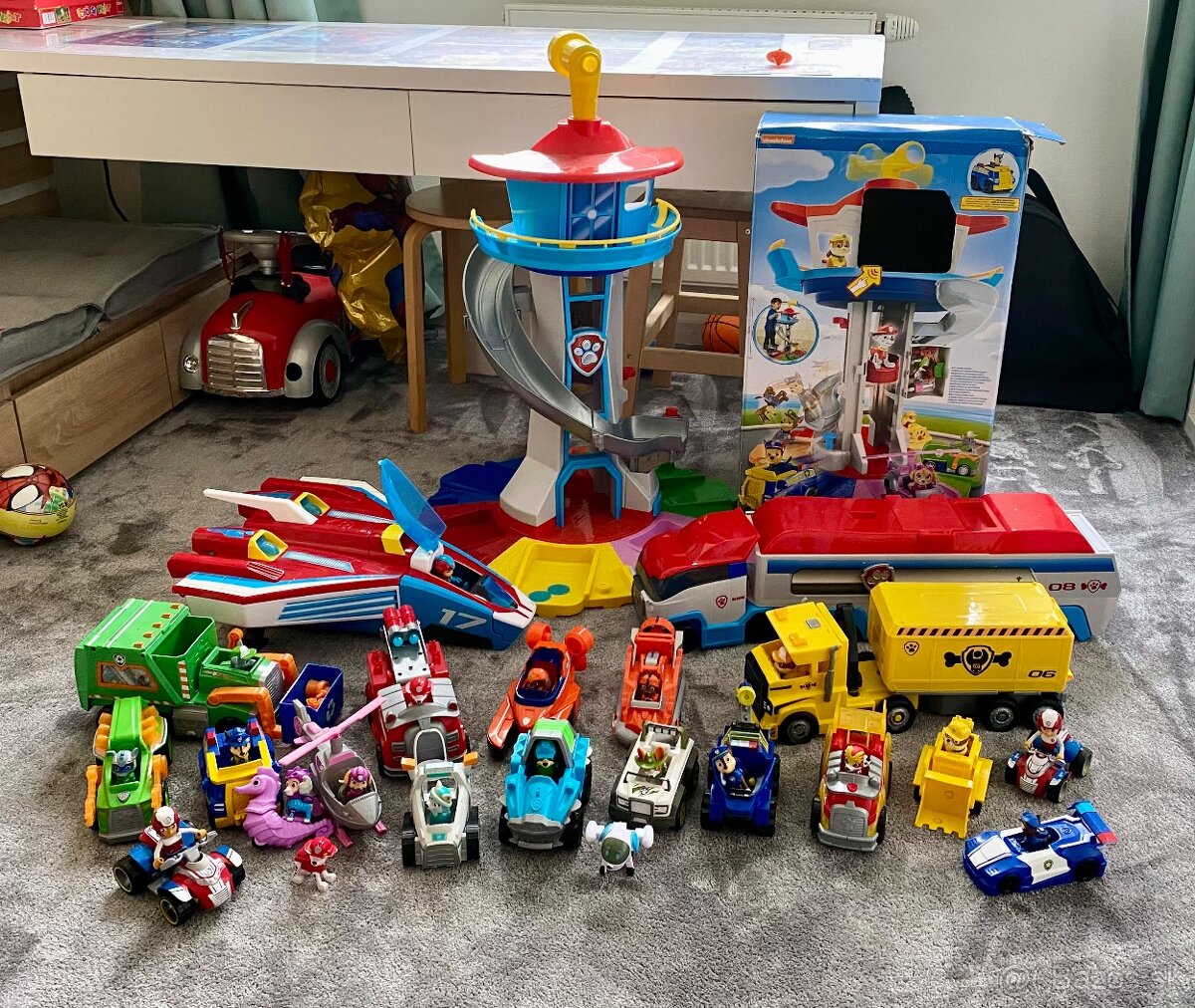 Labková patrola rôzne hračky