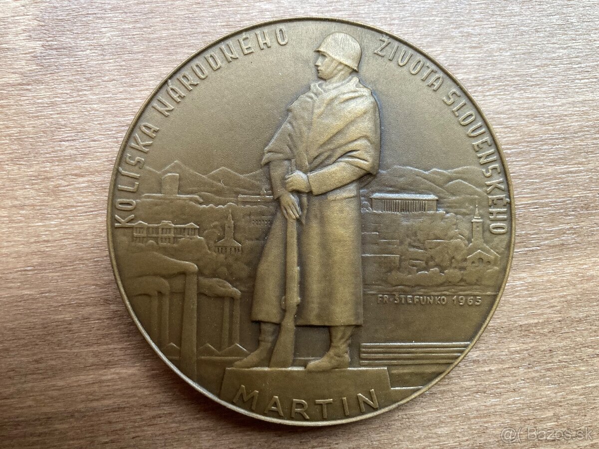 Medaila-Fr.Štefunko