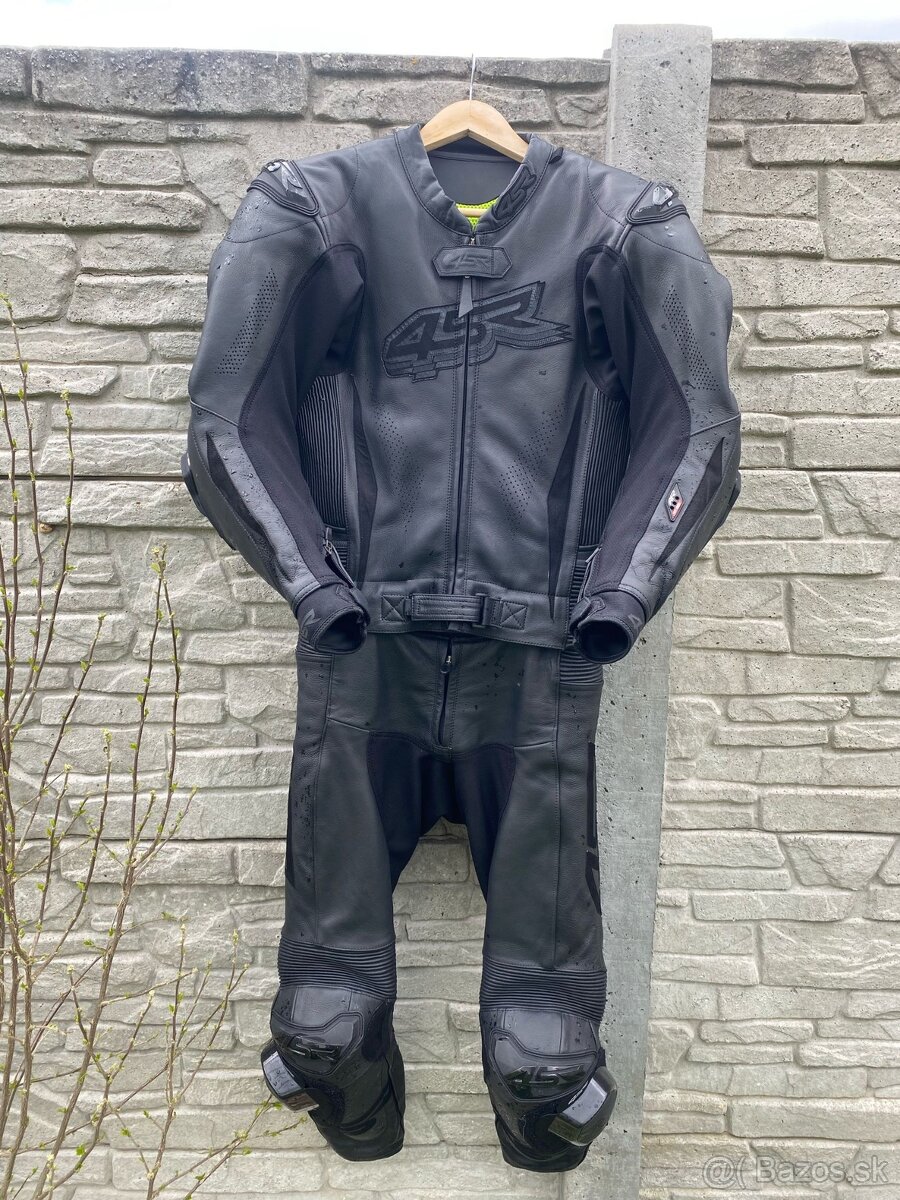 Moto Kombinéza 4SR RR EVO BLACK SERIES AR