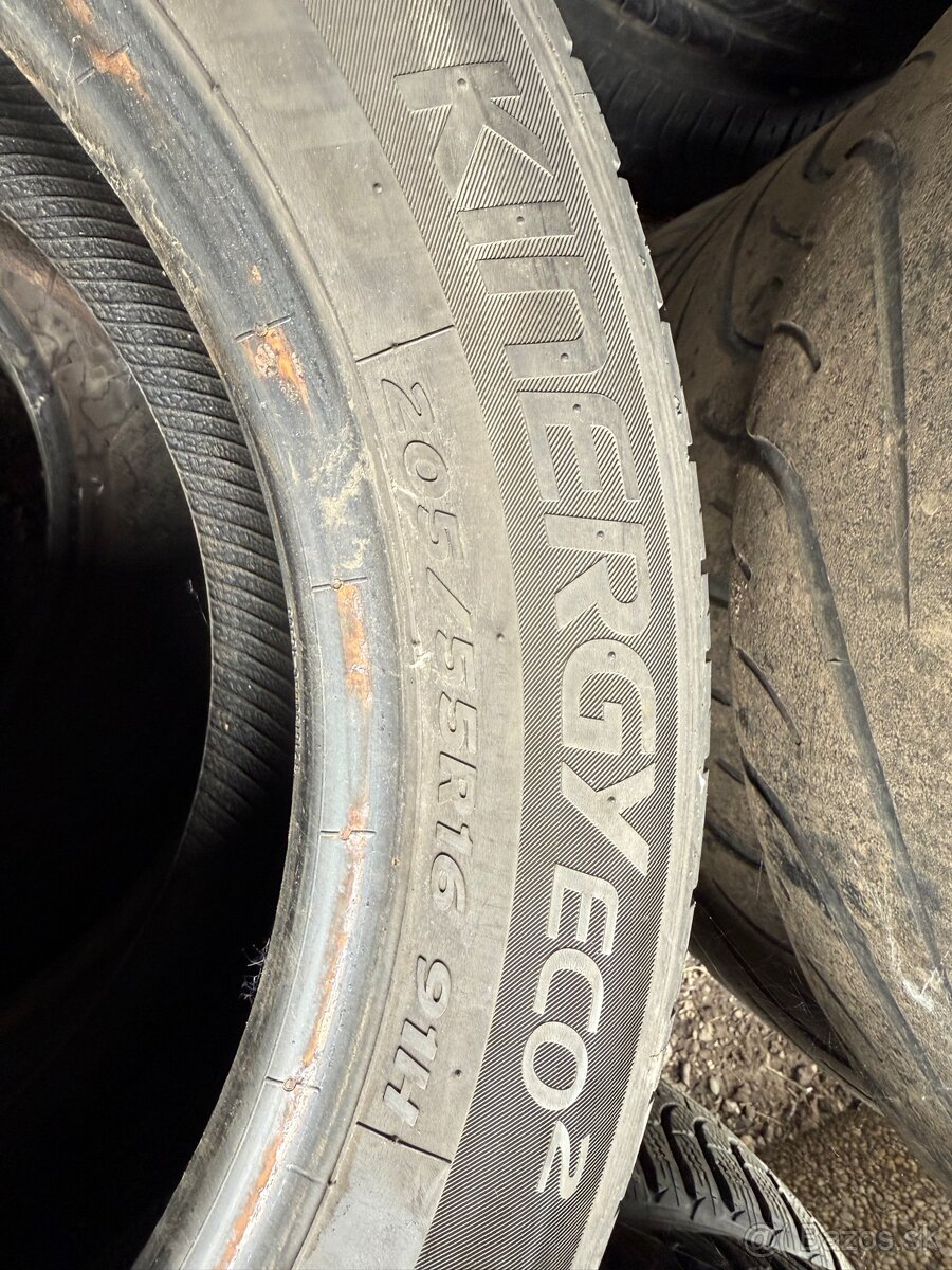 Predám hankook 205/55r16 4ks letné