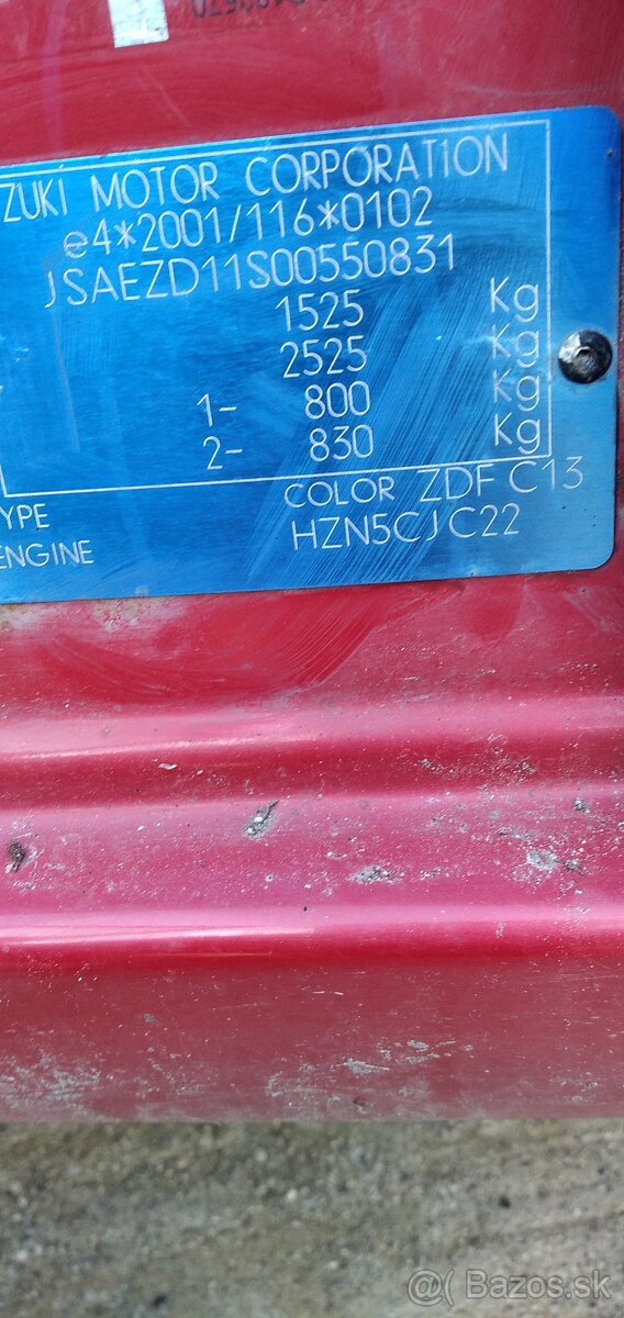 Suzuki Swift 1,3 4x4