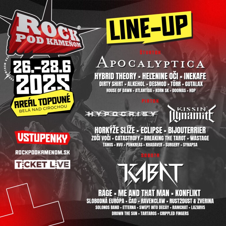 Vstupenky Rock Pod Kameňom