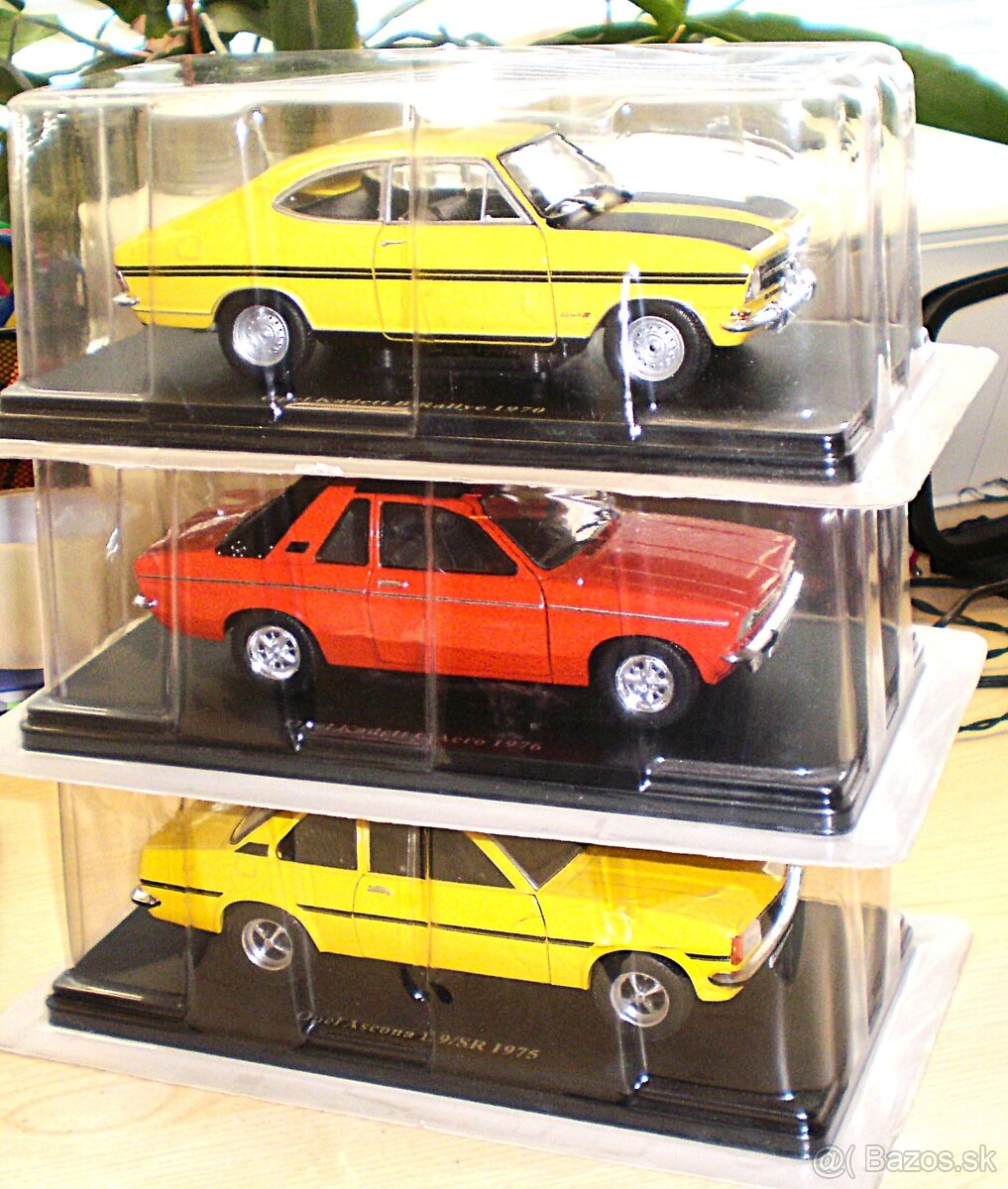 MODELY OPEL . 1:24 , HACHETTE