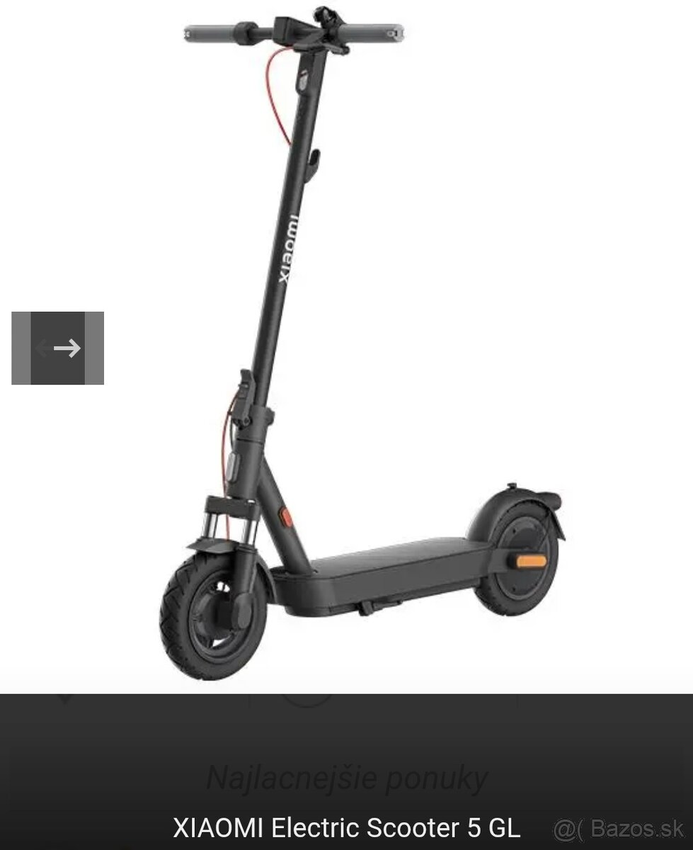 Xiaomi elektric scooter 5 gl