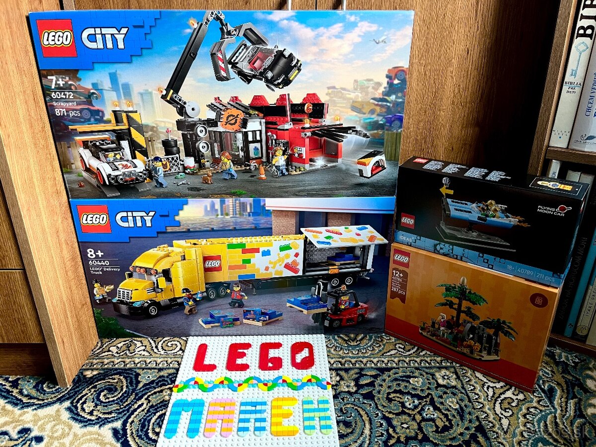 P: LEGO CITY a GWP sety - nové, nerozbalené