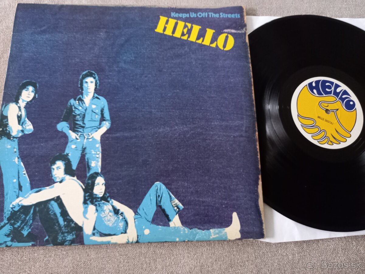 HELLO „Keeps Us Off The Streets“ /Bell 1976/ pop/glam rock,o