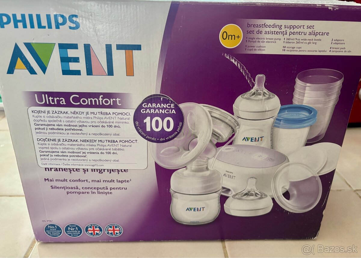 Odsavacka mlieka Philips Avent 0+