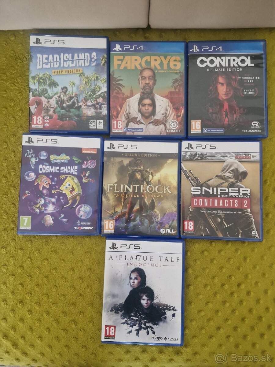 Na predaj poprípade výmena Hry na ps4,ps5