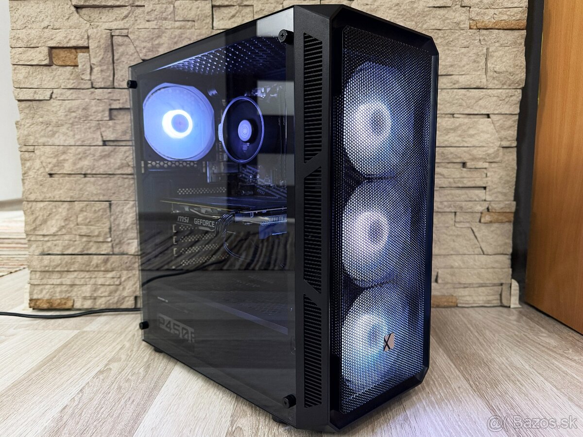 Herný PC (RYZEN 5 3600,RTX 2060 6GB,16GB DDR4,SSD+HDD,W11)