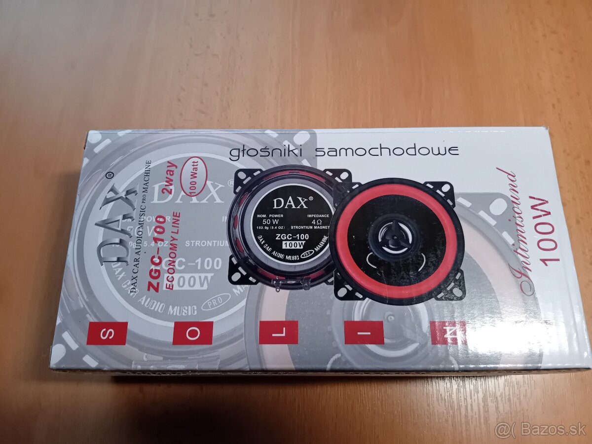 Dvojpársmové auroreproduktory DAX ZGC-100 4"