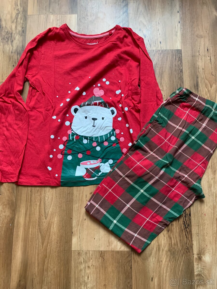 Vianočné pyzamo
