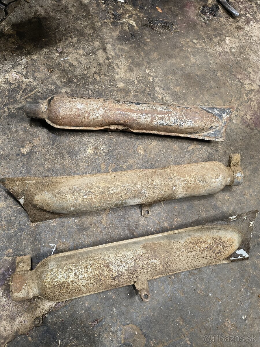 Výfuky ČZ 125 150c