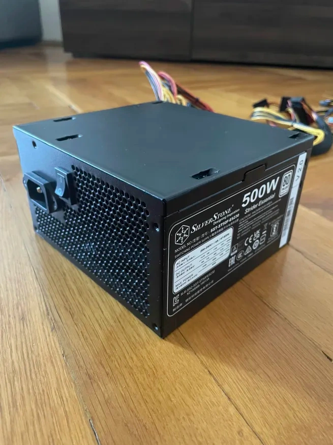 zdroj SILVER STONE 500w