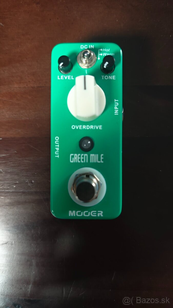 Mooer Green Mile Overdrive (Tube Screamer clone)