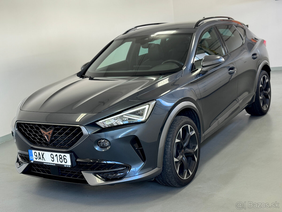 Cupra Formentor, 1,5TSI 110KW DSG čr. ZÁRUKA rv.9/2022