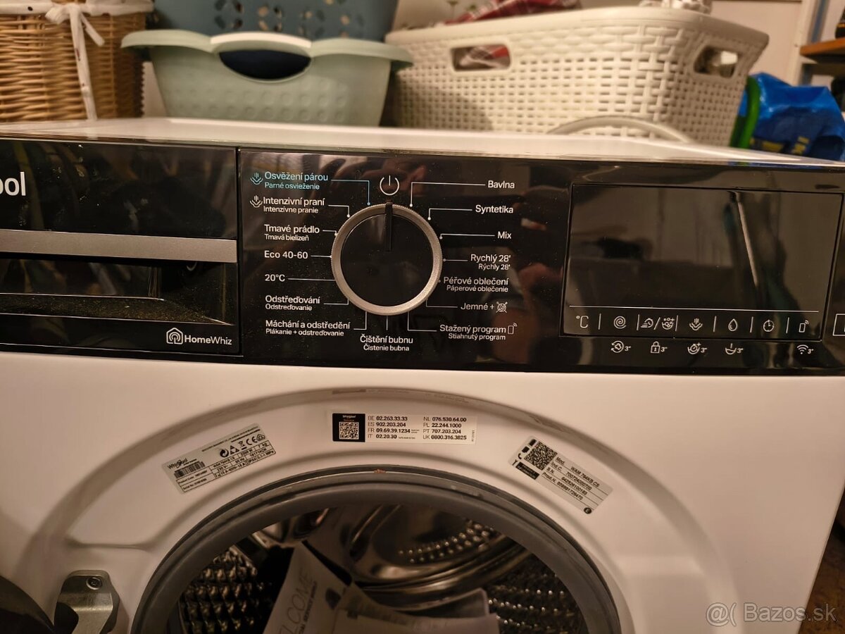 Nová práčka Whirpool