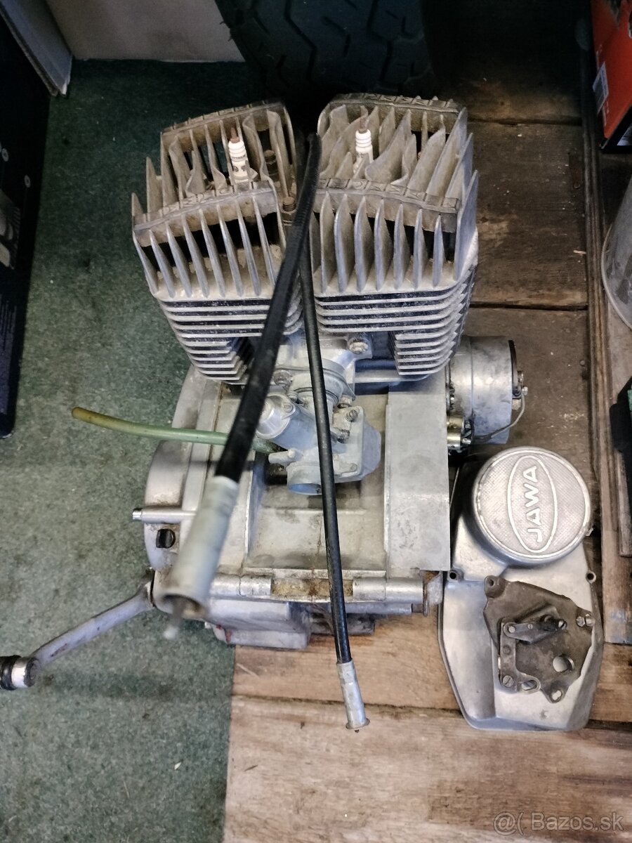 Jawa 350 typ 638 - motor