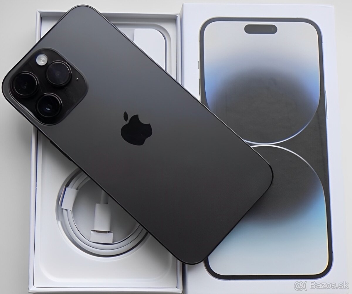 iPhone 14 Pro Space Black BATERIE 100% TOP