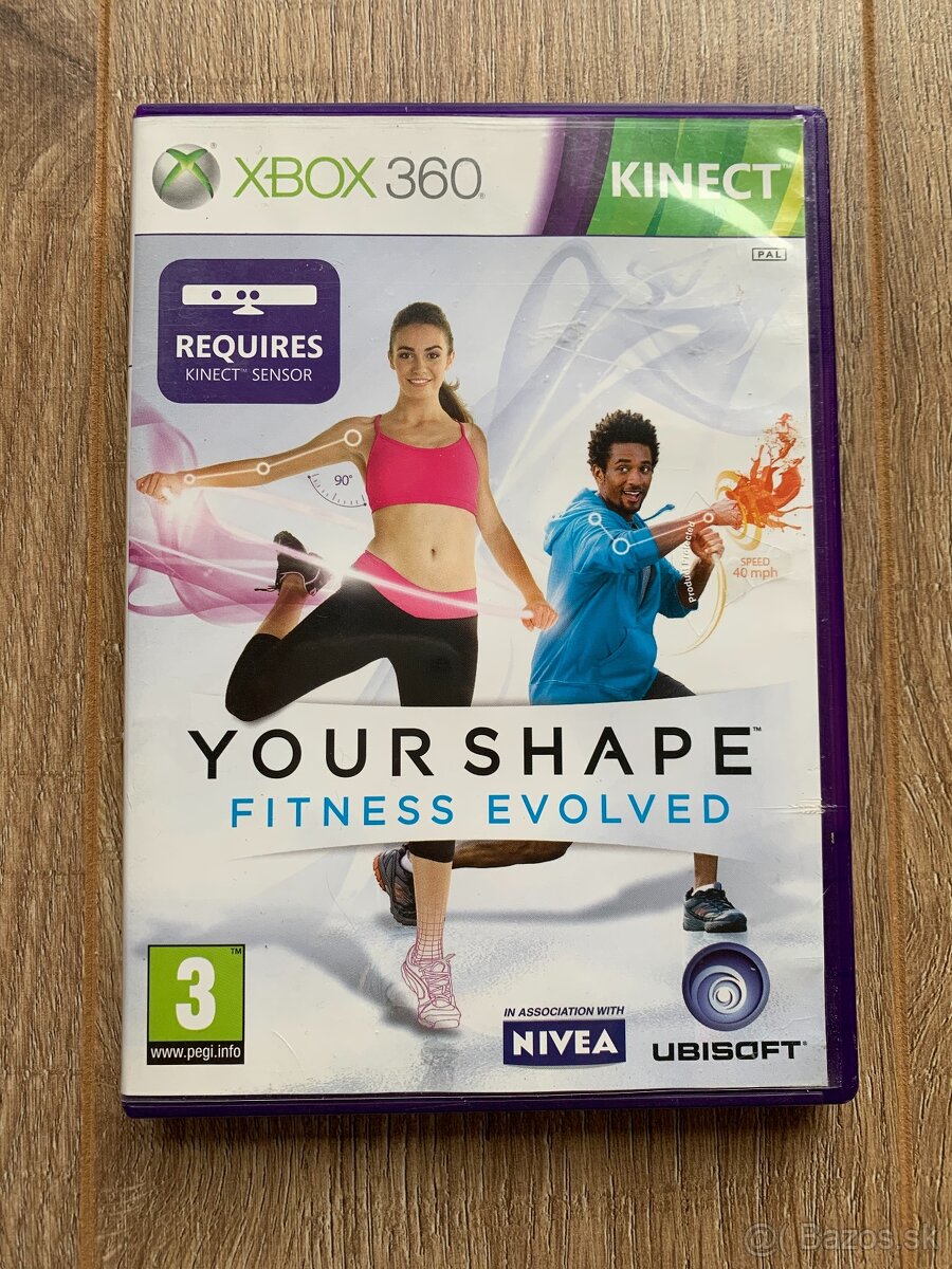 Kinect Your Shape Fitness Evolved na Xbox 360