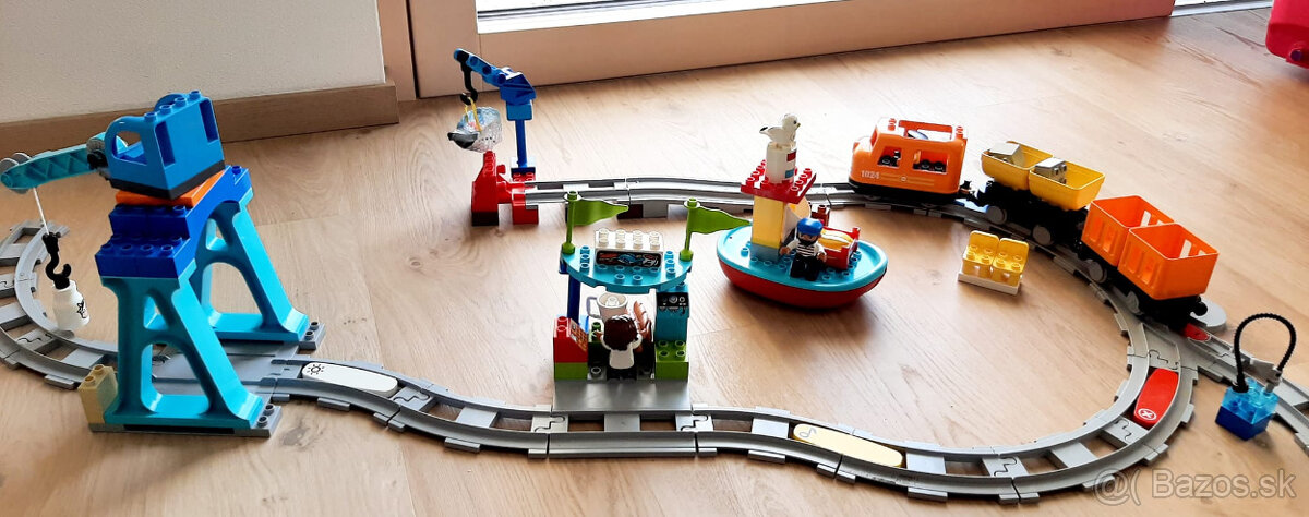 Lego Duplo - Nakladny vlak, Parny vlak, 2 Rozsirenia