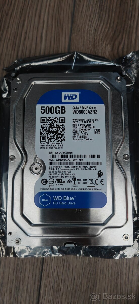 WD Blue 500 gb