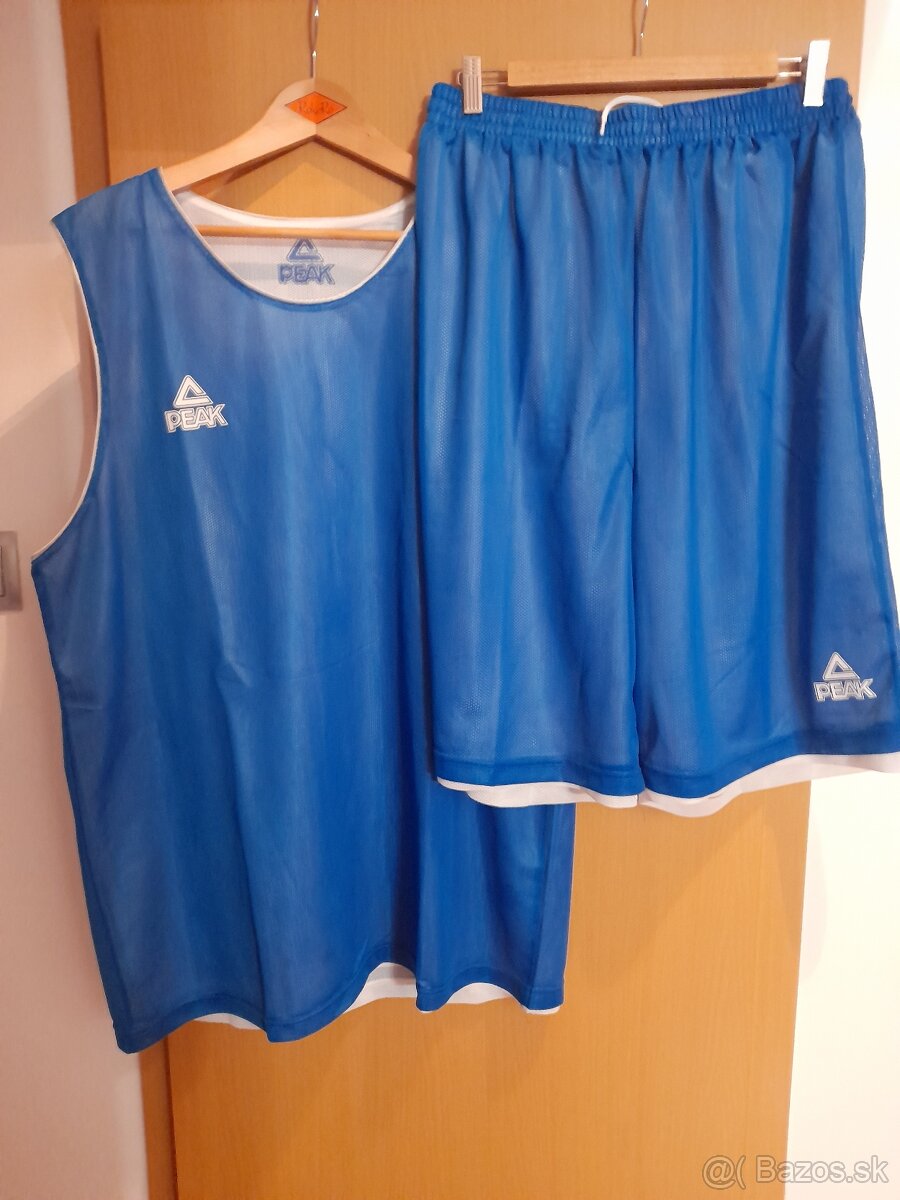 2x sada dvojstrannych dresov zn.PEAK +dalsi dres