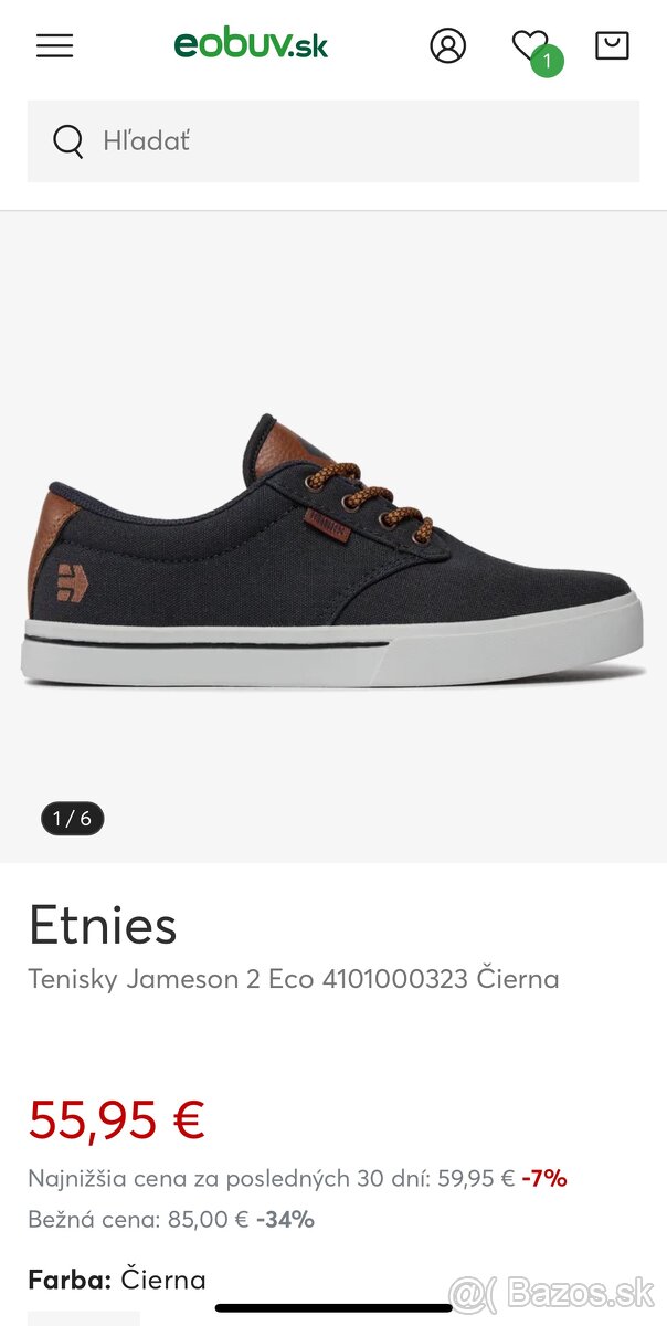Etnies tenisky 42