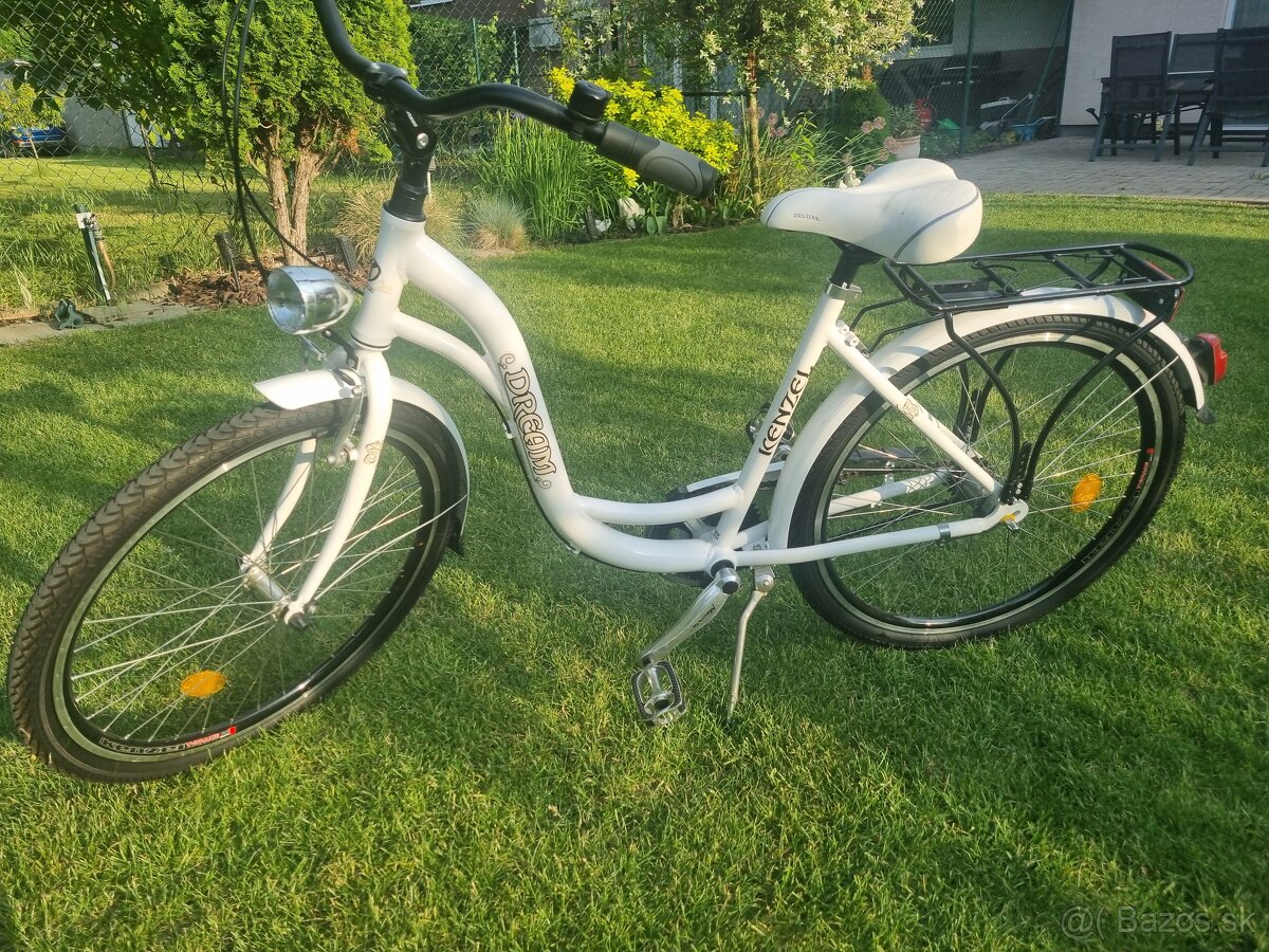 Kenzel Dream – dámsky mestský bicykel, ako nový (240 €)