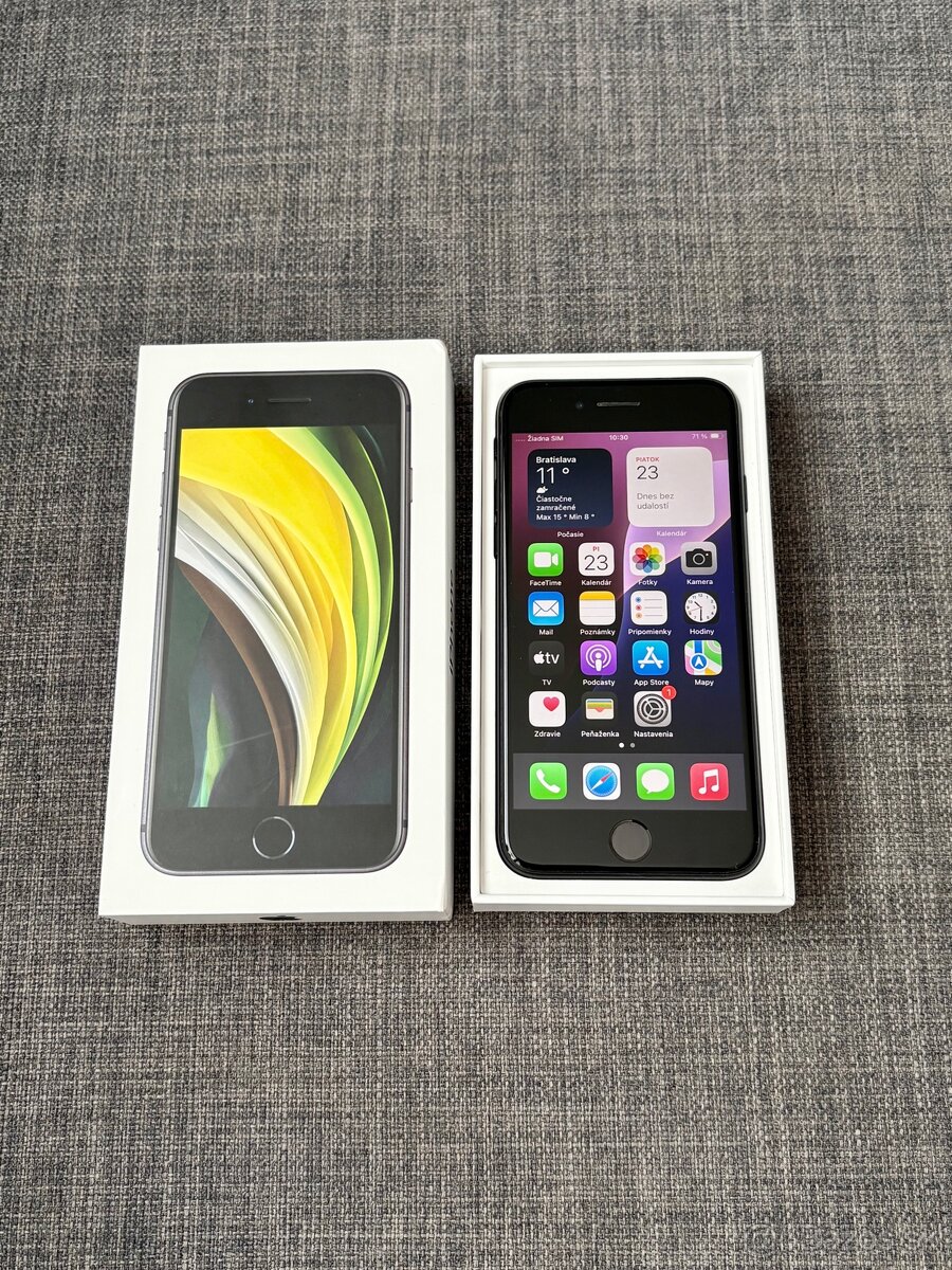 iPhone SE 2020 128GB - TOP stav