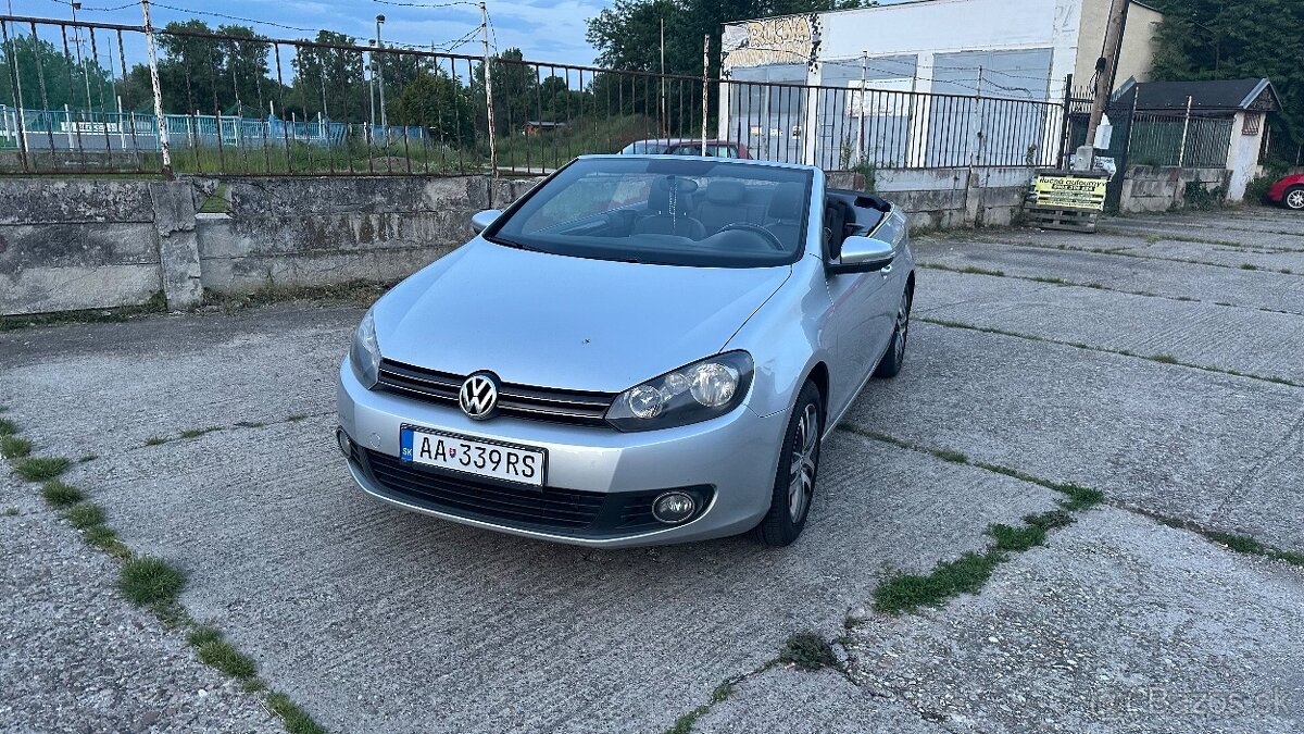 VW golf 6 cabriolet 2012