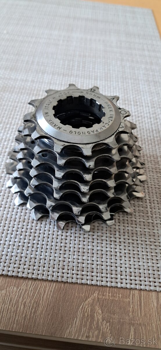 Predám kazetu Campagnolo Record 8s 12-19 EXA-drive