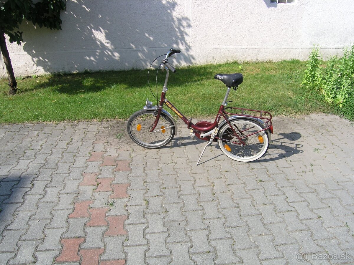 Skladací bicykel CARRARO - 4 rychlostný