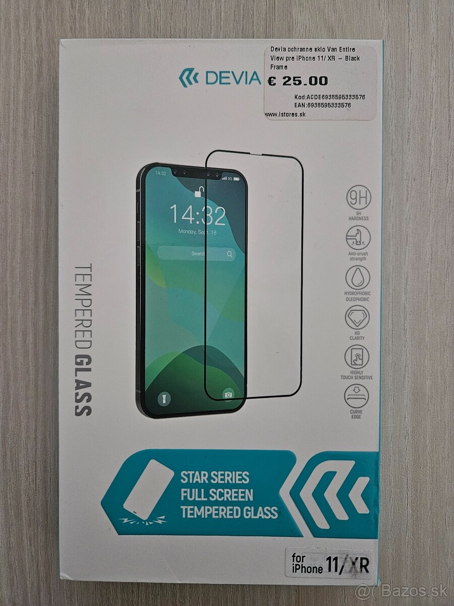 Ochranné sklo a kryty na iPhone 11/XR