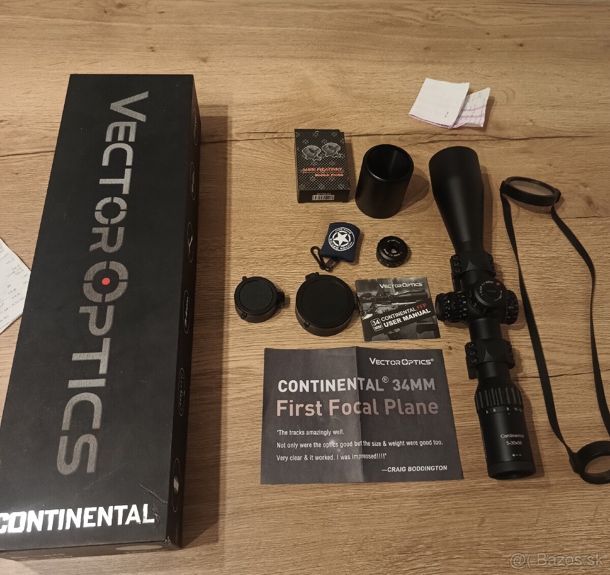 Vector optics continental 5-30x56 FFP